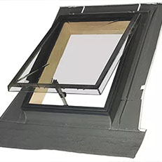 Окно-люк для чердака